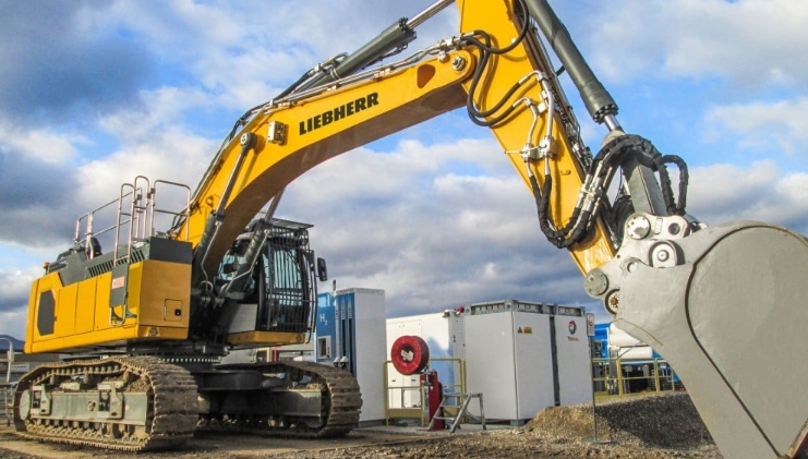 Pelle à hydrogène Liebherr R 9XX H2