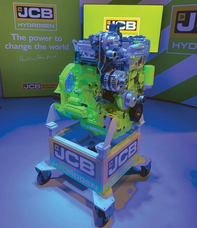 Le moteur à combustion à hydrogène de JCB